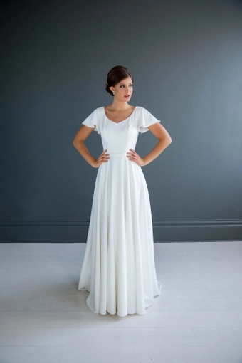 The Modest Bridal Collection by Barbie Style #MBC 7224 #2 frontface vertical thumbnail