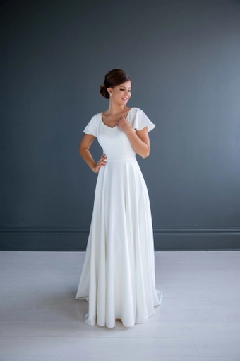 The Modest Bridal Collection by Barbie Style #MBC 7224 #1 frontface vertical thumbnail
