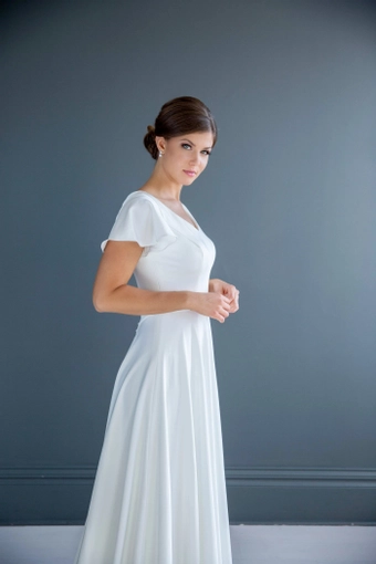 The Modest Bridal Collection by Barbie Style #MBC 7224 #5 frontface vertical cropped thumbnail