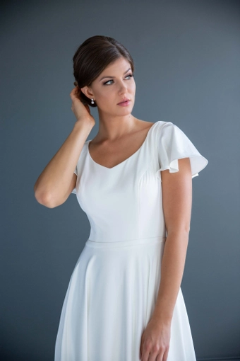 The Modest Bridal Collection by Barbie Style #MBC 7224 #6 frontface vertical cropped thumbnail