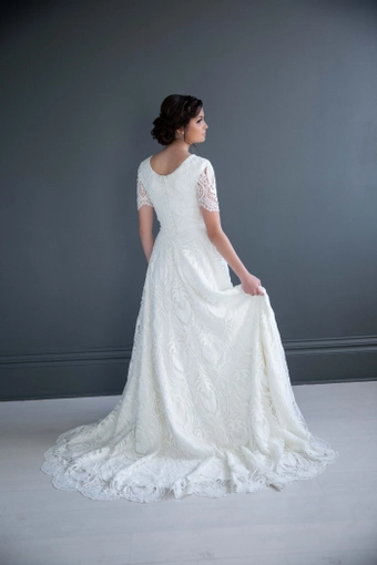 The Modest Bridal Collection by Barbie Style #MBC 7225 #4 default backface vertical thumbnail