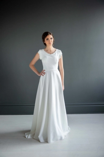 The Modest Bridal Collection by Barbie Style #MBC 7228 #0 default frontface vertical thumbnail