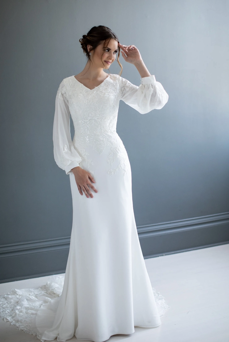 The Modest Bridal Collection by Barbie Style #MBC 7234 Default Thumbnail Image
