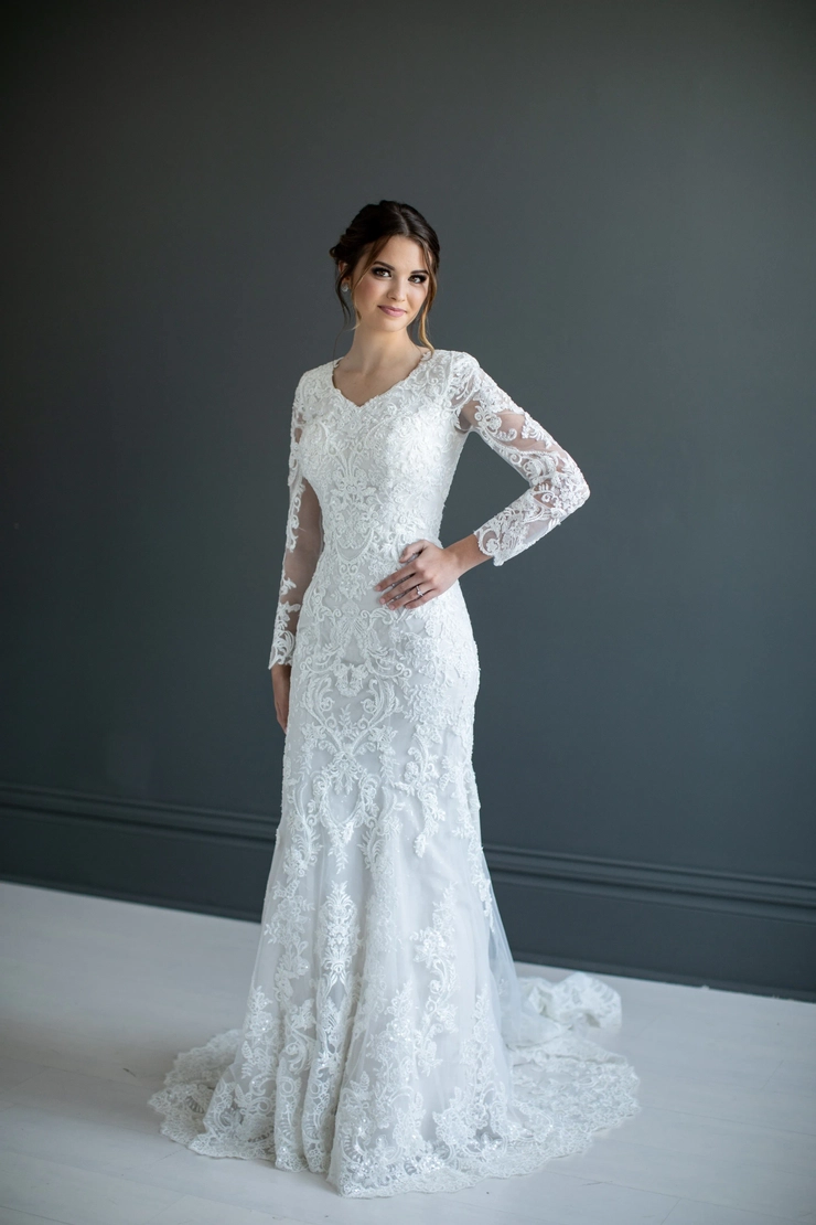 The Modest Bridal Collection by Barbie Style #MBC 7243 Default Thumbnail Image
