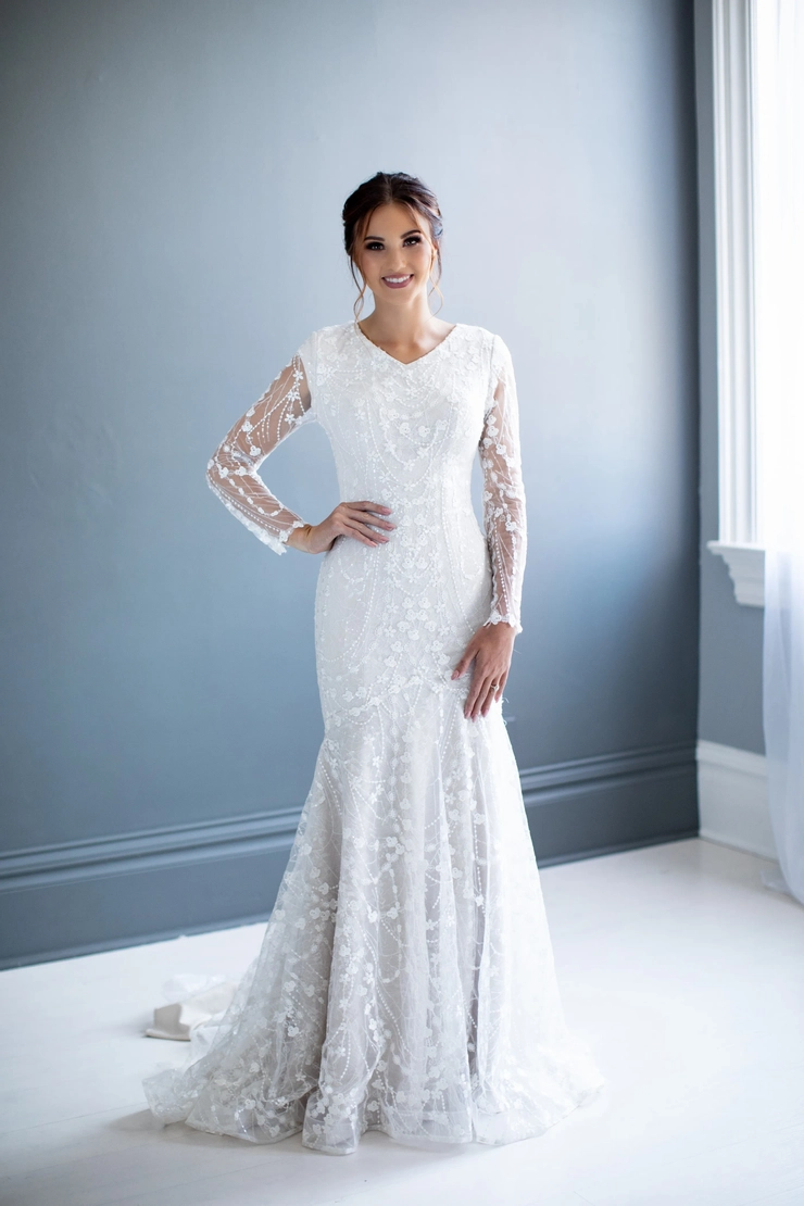 The Modest Bridal Collection by Barbie Style #MBC 7247 Default Thumbnail Image