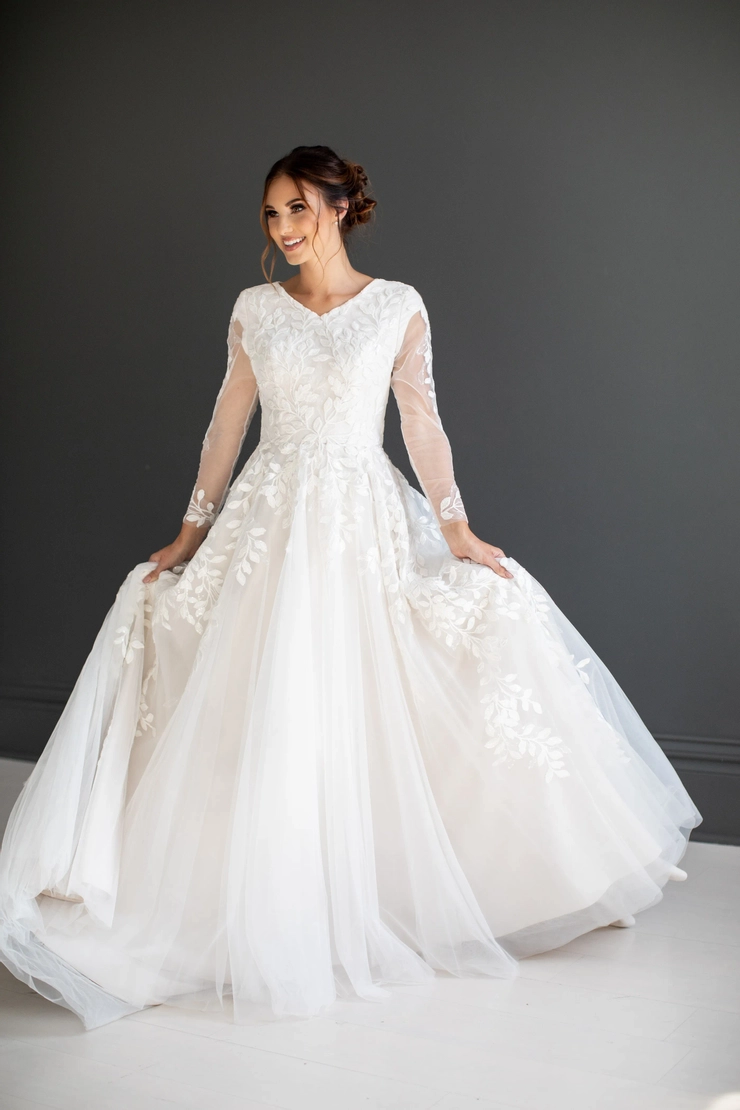The Modest Bridal Collection by Barbie Style #MBC 7248 Default Thumbnail Image
