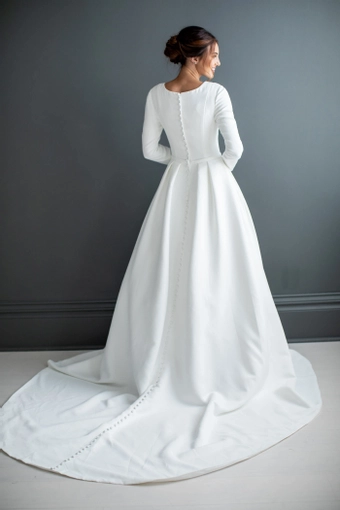 The Modest Bridal Collection by Barbie Style #MBC 7255 #4 default backface vertical thumbnail