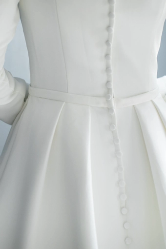 The Modest Bridal Collection by Barbie Style #MBC 7255 #11 backface vertical cropped thumbnail