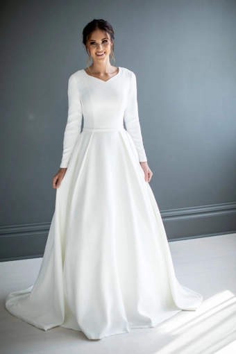 The Modest Bridal Collection by Barbie Style #MBC 7255 #0 default frontface vertical thumbnail