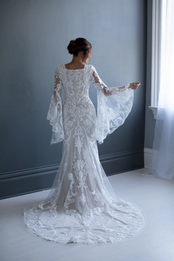 The Modest Bridal Collection by Barbie Style #MBC 7256 #3 backface vertical thumbnail