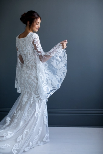 The Modest Bridal Collection by Barbie Style #MBC 7256 #4 backface vertical thumbnail