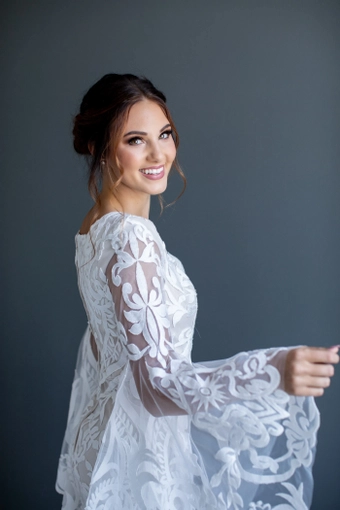 The Modest Bridal Collection by Barbie Style #MBC 7256 #8 vertical cropped thumbnail
