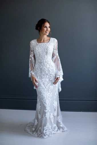 The Modest Bridal Collection by Barbie Style #MBC 7256 #0 default frontface vertical thumbnail