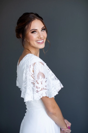 The Modest Bridal Collection by Barbie Style #MBC 7257 #9 vertical cropped thumbnail
