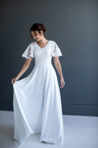 The Modest Bridal Collection by Barbie Style #MBC 7257 #2 frontface vertical thumbnail