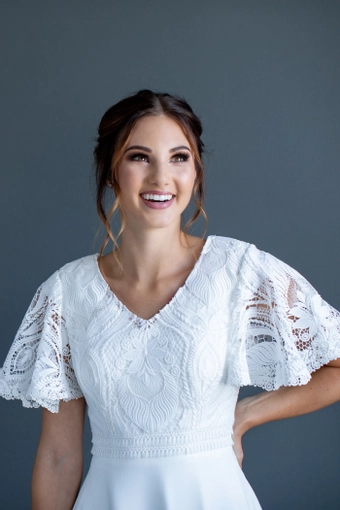 The Modest Bridal Collection by Barbie Style #MBC 7257 #7 frontface vertical cropped thumbnail
