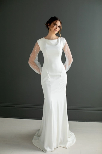 The Modest Bridal Collection by Barbie Style #MBC 7258 #2 frontface vertical thumbnail
