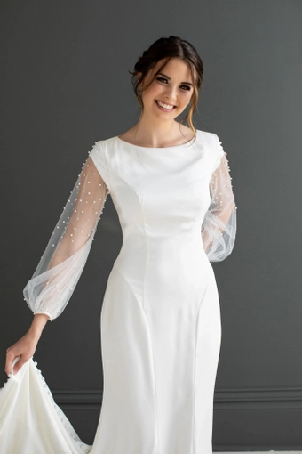 The Modest Bridal Collection by Barbie Style #MBC 7258 #6 frontface vertical cropped thumbnail