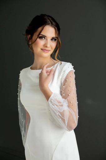 The Modest Bridal Collection by Barbie Style #MBC 7258 #7 frontface vertical cropped thumbnail