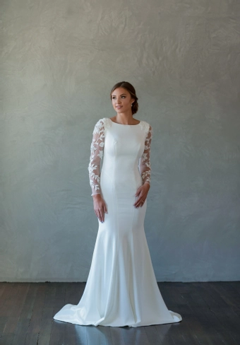 The Modest Bridal Collection by Barbie Style #MBC 7259 #4 frontface vertical thumbnail