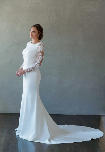 The Modest Bridal Collection by Barbie Style #MBC 7259 #3 frontface vertical thumbnail