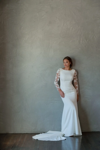 The Modest Bridal Collection by Barbie Style #MBC 7259 #2 frontface vertical thumbnail