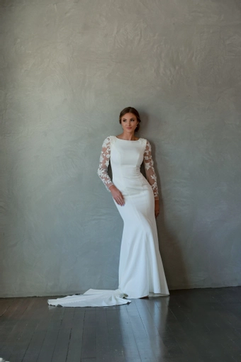 The Modest Bridal Collection by Barbie Style #MBC 7259 #1 frontface vertical thumbnail