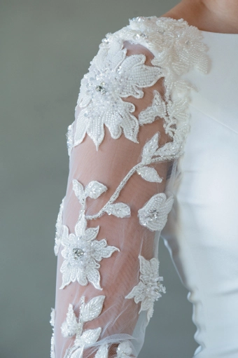 The Modest Bridal Collection by Barbie Style #MBC 7259 #6 frontface vertical cropped thumbnail