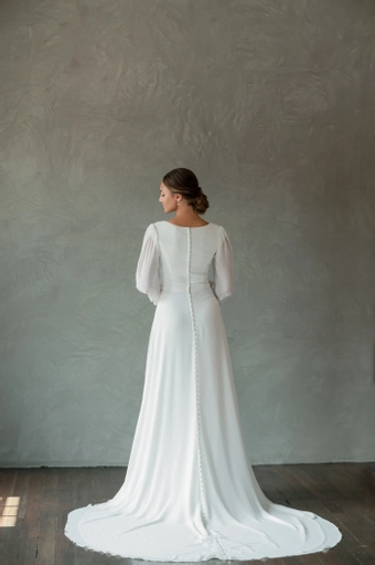 The Modest Bridal Collection by Barbie Style #MBC 7260 #6 default backface vertical thumbnail