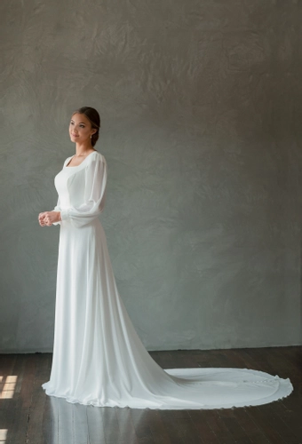 The Modest Bridal Collection by Barbie Style #MBC 7260 #5 frontface vertical thumbnail
