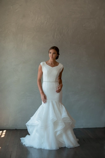 The Modest Bridal Collection by Barbie Style #MBC 7261 #4 frontface vertical thumbnail