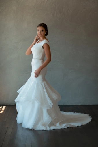 The Modest Bridal Collection by Barbie Style #MBC 7261 #1 frontface vertical thumbnail