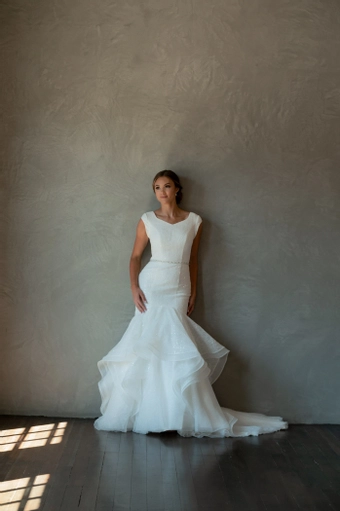 The Modest Bridal Collection by Barbie Style #MBC 7261 #3 frontface vertical thumbnail