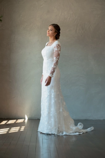 The Modest Bridal Collection by Barbie Style #MBC 7263 #2 frontface vertical thumbnail