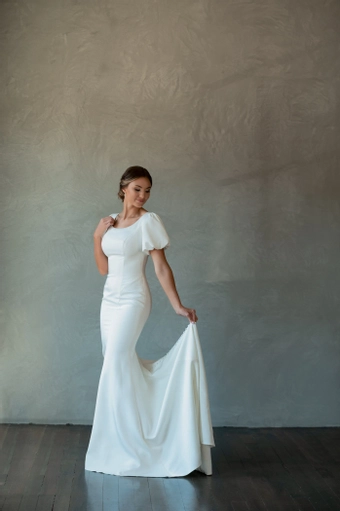 The Modest Bridal Collection by Barbie Style #MBC 7265 #1 frontface vertical thumbnail