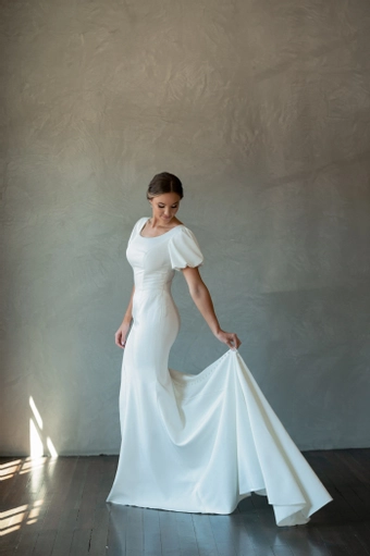 The Modest Bridal Collection by Barbie Style #MBC 7266 #1 frontface vertical thumbnail