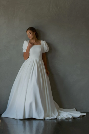 The Modest Bridal Collection by Barbie Style #MBC 7266 #5 frontface vertical thumbnail