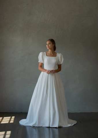 The Modest Bridal Collection by Barbie Style #MBC 7266 #3 frontface vertical thumbnail