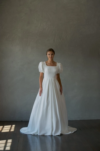 The Modest Bridal Collection by Barbie Style #MBC 7266 #7 frontface vertical thumbnail