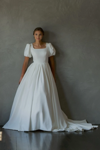 The Modest Bridal Collection by Barbie Style #MBC 7266 #4 frontface vertical thumbnail