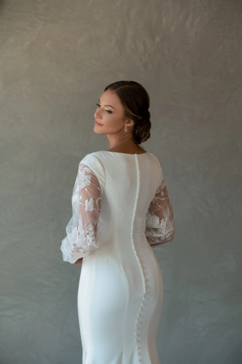 The Modest Bridal Collection by Barbie Style #MBC 7267 #2 backface vertical cropped thumbnail