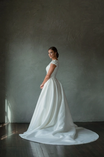 The Modest Bridal Collection by Barbie Style #MBC 7268 #6 vertical thumbnail