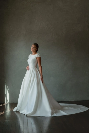 The Modest Bridal Collection by Barbie Style #MBC 7268 #2 frontface vertical thumbnail