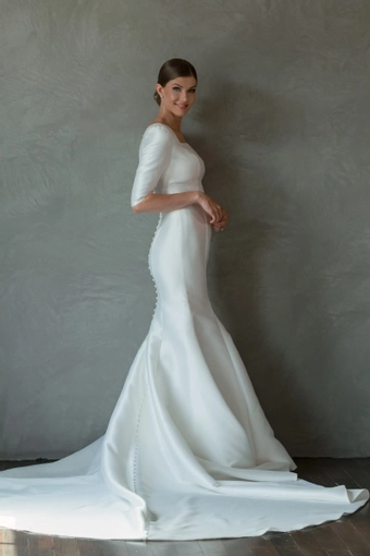 The Modest Bridal Collection by Barbie Style #MBC 7269 #5 vertical thumbnail