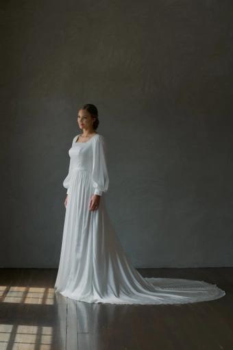 The Modest Bridal Collection by Barbie Style #MBC 7270 #3 frontface vertical thumbnail