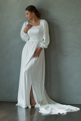 The Modest Bridal Collection by Barbie Style #MBC 7270 #4 frontface vertical thumbnail