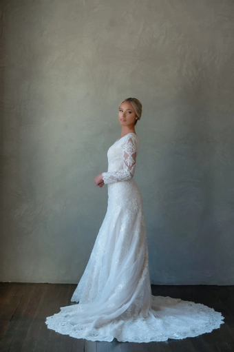 The Modest Bridal Collection by Barbie Style #MBC 7271 #5 vertical thumbnail