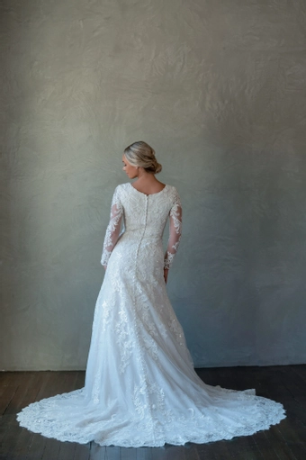 The Modest Bridal Collection by Barbie Style #MBC 7271 #7 default backface vertical thumbnail