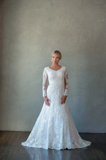 The Modest Bridal Collection by Barbie Style #MBC 7271 #0 default frontface vertical thumbnail