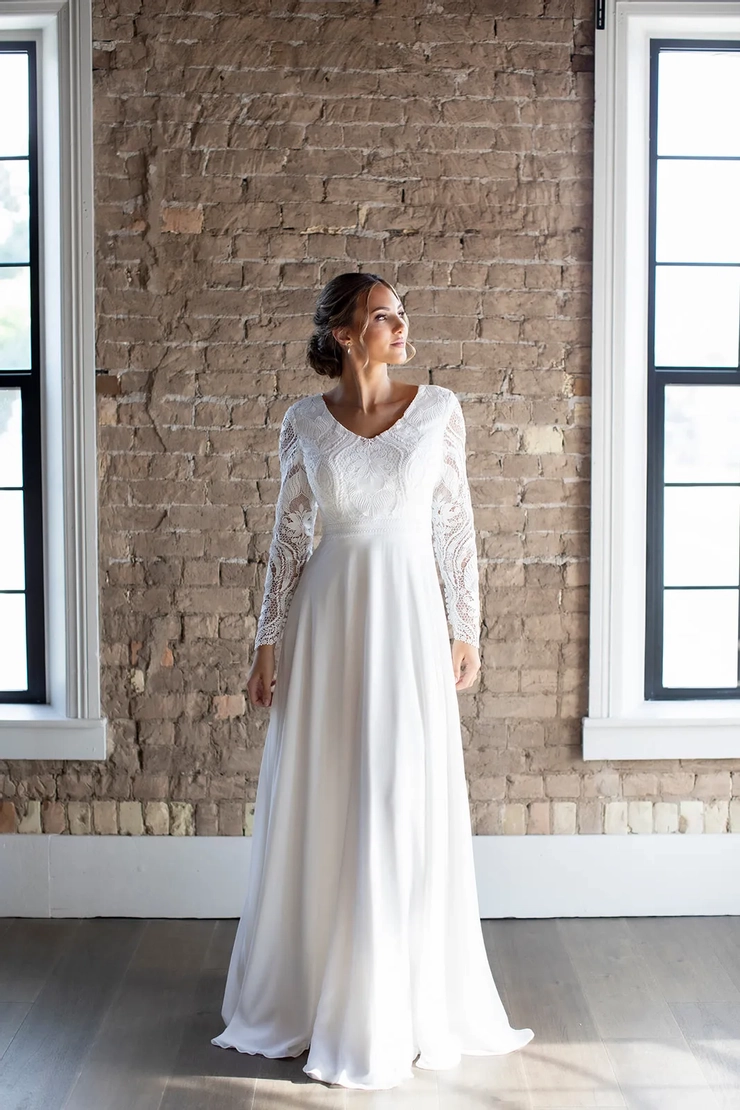 The Modest Bridal Collection by Barbie Style #MBC 7272 Default Thumbnail Image